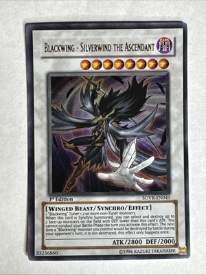 Yu-Gi-Oh! Blackwing - Silverwind The Ascendant - SOVR-EN041