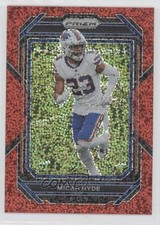 2022 Panini Prizm Red Sparkle Prizm Micah Hyde #36 oh8