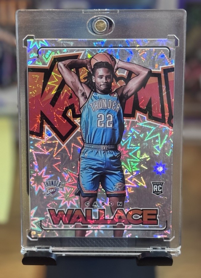 2023-24 Panini Crown Royale KABOOM ! Cason Wallace (RC) CASE HIT 🔥🔐🔥