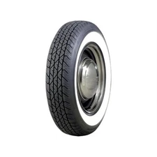 BF Goodrich 579811 Silvertown Whitewall Radial Tire, 165R15