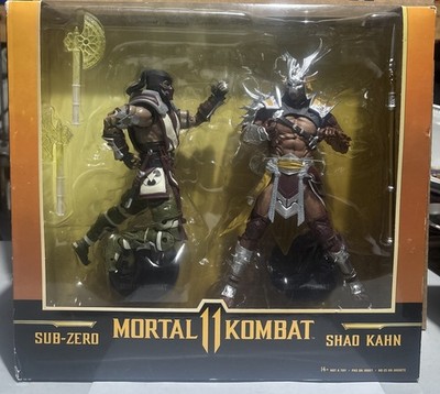 Mcfarlane Mortal Kombat 11 Sub Zero & Shao Kahn Figures Walmart Exclusive 2 Pack