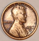 1914-S Lincoln Cent - Very Good - #1SC626 FREE SHIPPING