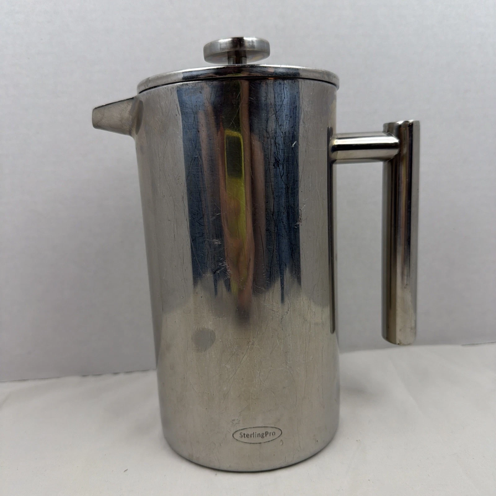SterlingPro Stainless Steel French Press Coffee Maker Double Wall Metal