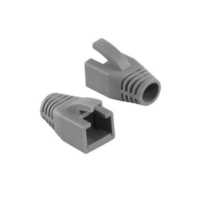 10 Stück RJ45 Knickschutztülle Tülle 8mm weiß Patchkabel CAT6 CAT6a CAT7