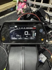 15-16 YAMAHA YZF R1M OEM SPEEDO TACH GAUGE DISPLAY CLUSTER SPEEDOMETER *6.4K MI