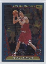 2001-02 Topps Chrome Tyson Chandler #130 Rookie RC 0q3