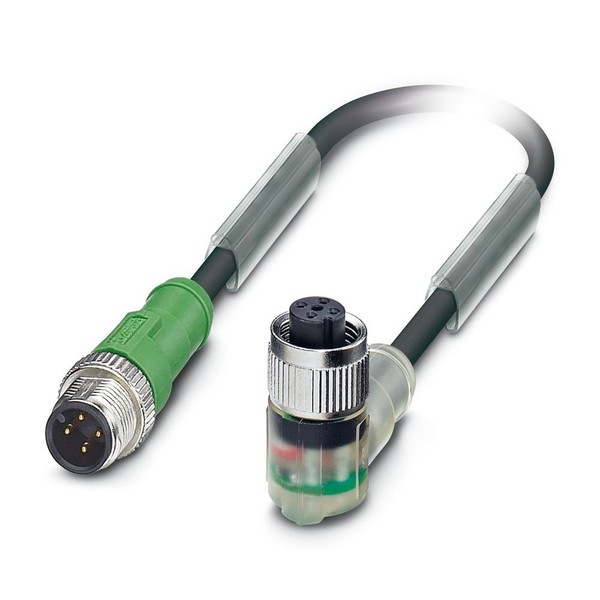 Phoenix Contact - SAC-4P-M12MS/0,6-PUR/M12FR-3L - 1668522-image