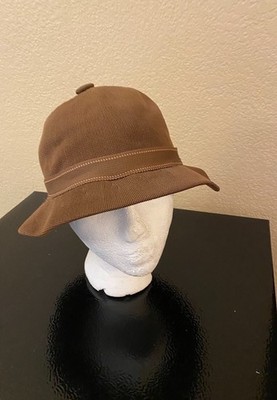Kangol Bermuda Casual Bucket Hat Brown Unisex Adult Size Large