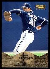 Pat Hentgen 1997 Pinnacle #88 Blue Jays MLB READ FREE SHIPPING AutographDen