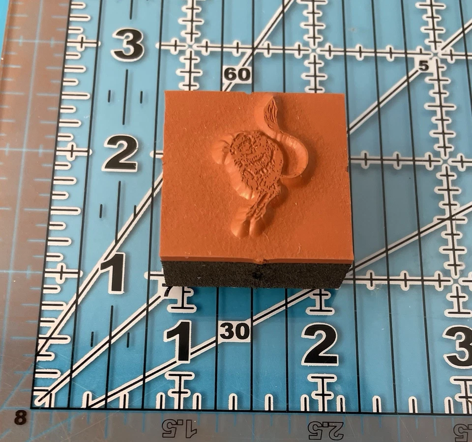 Animales del desierto ~ 8 estampillas de goma en kit de espuma ~ perro de la pradera ~ armadillo ~ jackrabbit ~ rata Foto 4 de 4