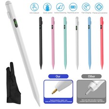 For Apple Stylus Pencil iPad 10/9/8/7/6th Gen Air 5/4/3 Pro 11" 2018-2024 Pen