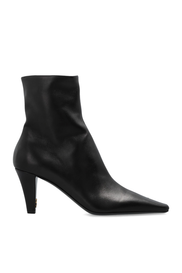 Saint Laurent - Women - Heeled ankle boots Jill - Black