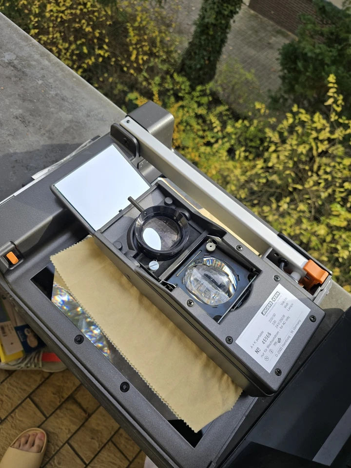 Overhead Projektor A+K portable  Anders und Kern Mit Koffer - Bild 2 von 4