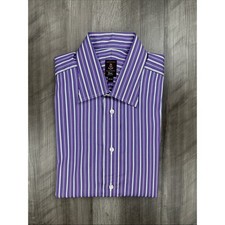 Robert Talbott Estate Trim Fit Striped Long S...