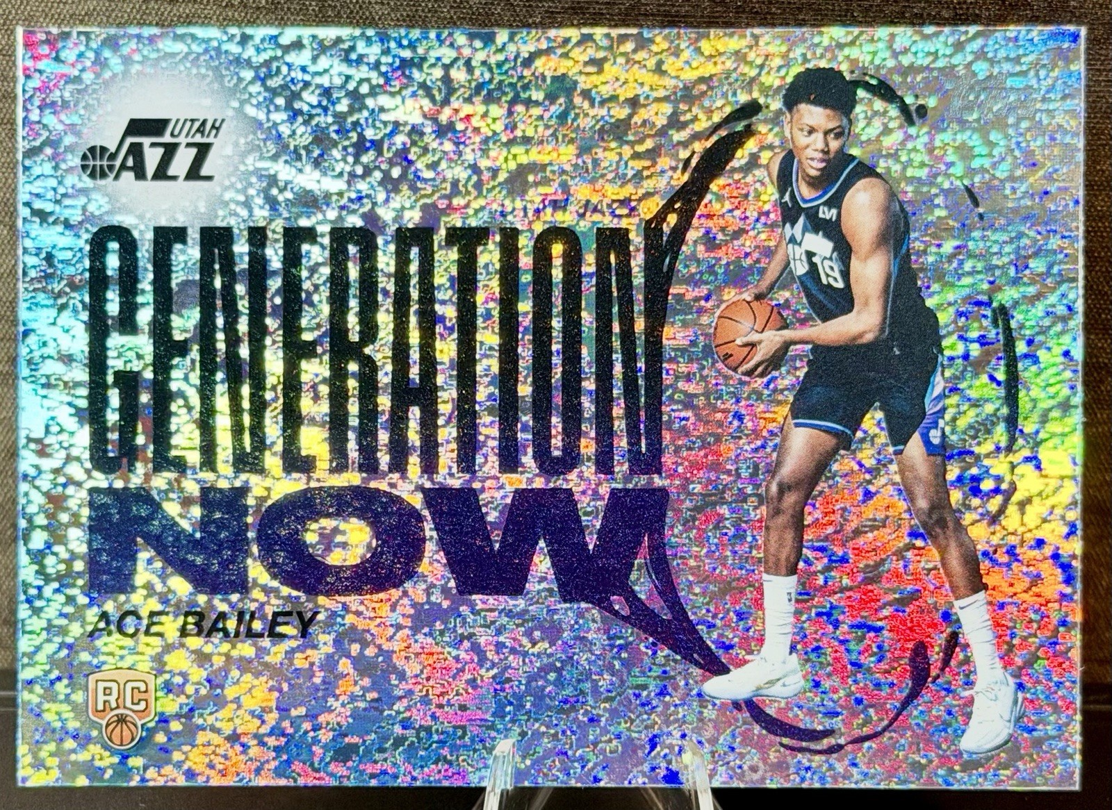 2025-26 Topps - Generation Now Ace Bailey #GN-5 (RC) Sandglitter Holofoil
