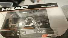 HEAD Impulse Racquetball Goggles Scratch Resistant Anti-Fog Black w/ Clear Adult