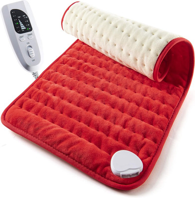 Electric Heating Pad 24x12 Moist Heat Back Neck Cramps Pain Relief Auto-Off