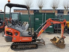 Kubota KX015-4 Mini Digger Excavator 2019 1.5 ton 