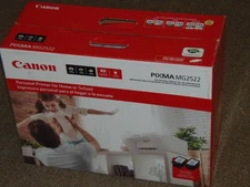 NEW Canon PIXMA MG2522 Wired All-in-One Color Inkjet Printer w/ INK USB Cable