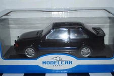 Model Car Group Ford Escort RS Turbo 1985 Black 1/18th MCG18420