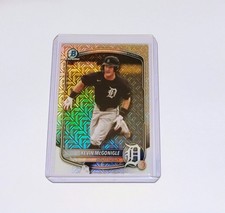 2025 Bowman Draft Kevin McGonigle MOJO PWE Tigers 