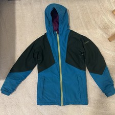 Columbia Omni-Tech Youth Girls Alpine Diva Full Zip Hooded Jacket Size M 10/12