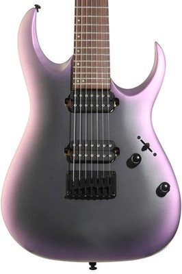 Ibanez Standard RGA742EX 7-string Electric Guitar - Black Aurora Burst Matte