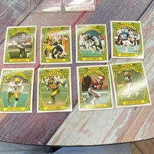 Topps 1000 Yard Club Marcus Allen Walter Payton '85 NFL Vintage Card Lot