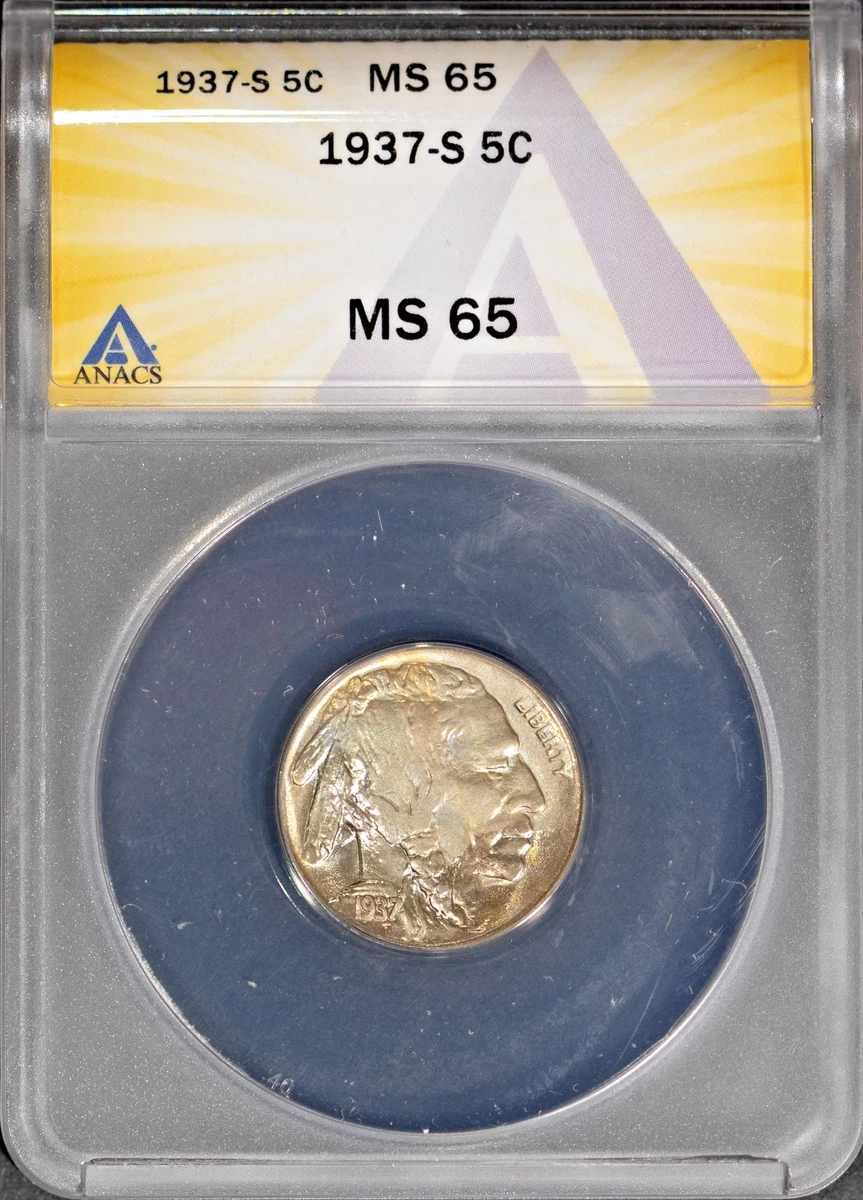 Silver 1937 Year US Buffalo Nickels (1913-1938) for sale | eBay