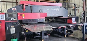 Amada Vipros 358 King, 33 Ton CNC Turret Press. Excellent Working Condition