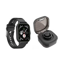 Smart Watch  Wellness Ring Bundle   Bluetooth Calling, Fitness Tracking  24/7