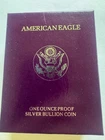 1992 American eagle 1 oz Silver Proof bullion .999 finesse