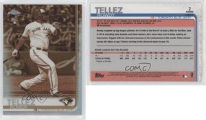 2019 Topps Chrome Sepia Refractor Rowdy Tellez #2 Rookie RC