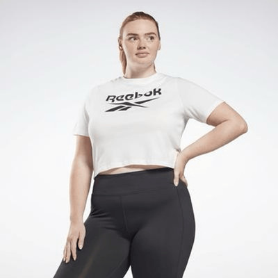 Reebok Plus Size Logo T-Shirt Size 1X