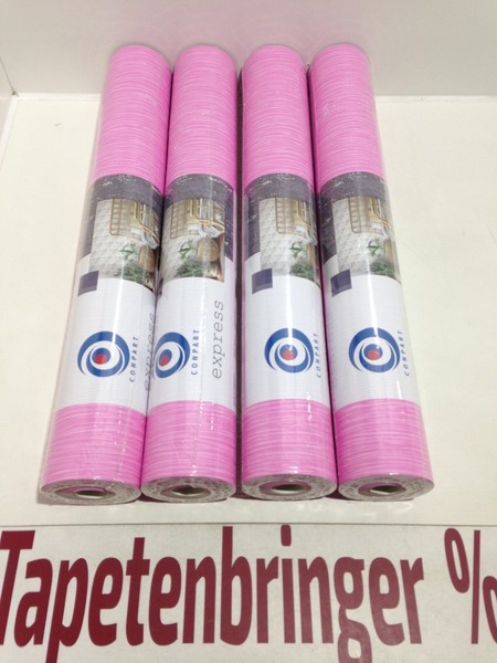 Papiertapete Erismann Conpart 4X 224086 (4Rollen) Uni Streifen Rosa Glitter-image