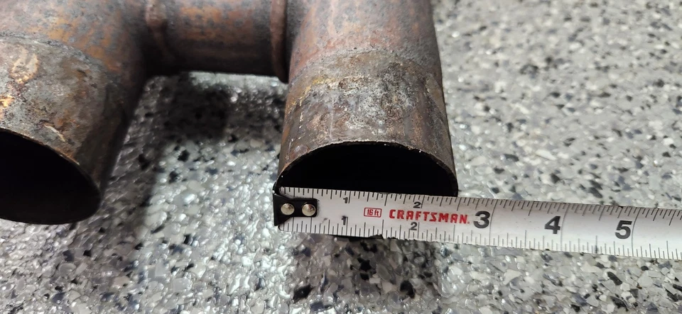 2005-2009 Ford Mustang GT 4.6L LH & RH Exhaust Manifold Pipe OEM - Image 3 of 4