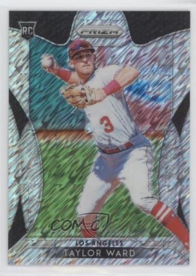 2019 Panini Prizm Shimmer Prizm 2/7 Taylor Ward #95 Rookie RC 4r3