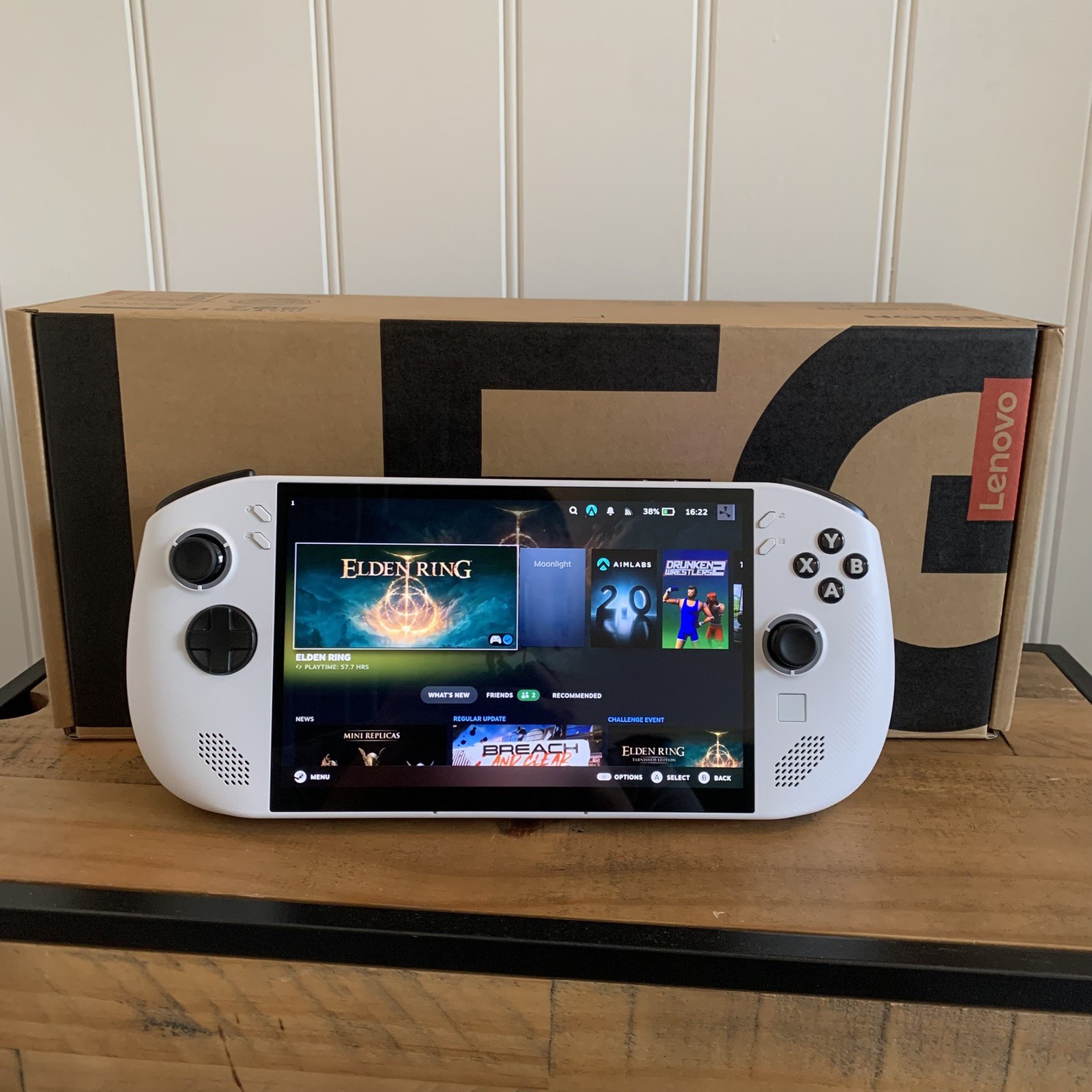 Lenovo Legion Go S, Handheld Console, AMD Ryzen Z2 GO, 16GB RAM, 512GB SSD