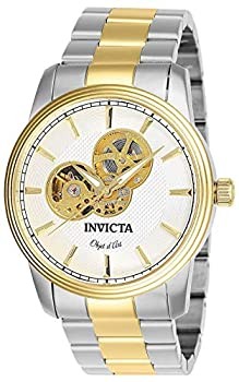 Invicta Herren 27561 Objet D'Art Automatikuhr silbernes Zifferblatt aus Japan