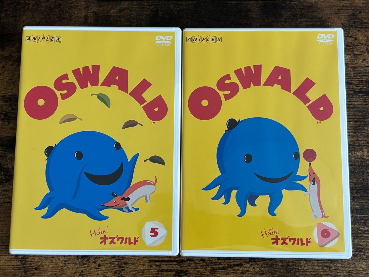 Hello Oswald Anime Complete 10 DVD Set Vol.1-8 + Special Vol.2