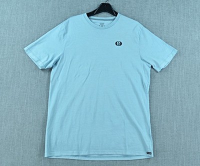 Volcom T-Shirt Men's L Light Blue Modern Fit Short Sleeve Tee NEW