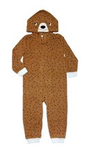 Carter's Fleece Hooded Bear Costume Pajama Sleeper