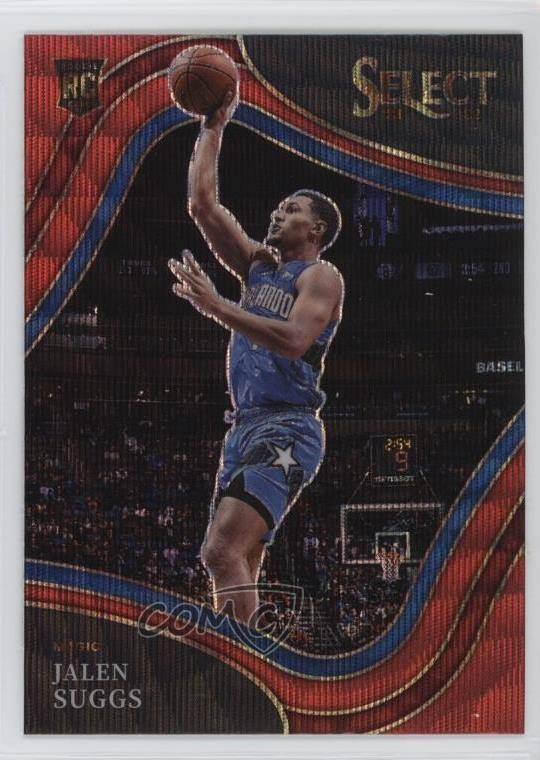 2021-22 Panini Select Courtside Red Wave Prizm Jalen Suggs #244 Rookie RC