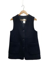 Womens Margaret Howell MARGARET HOWELL Vest 2 Wool BLK 578 3225003