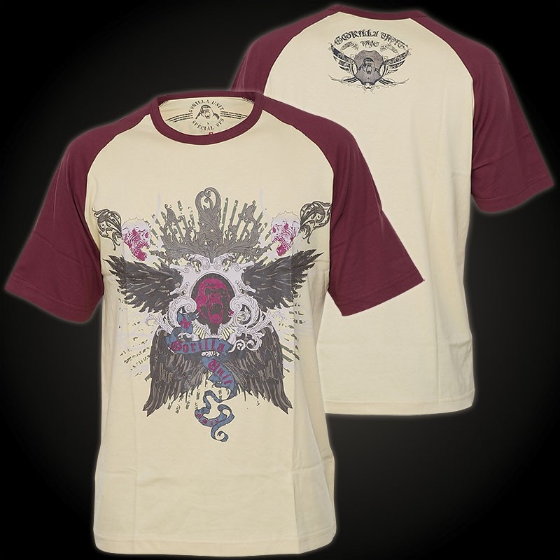 Футболка GORILLA UNIT Star БежеваяRot Футболки Herren Gorilla Unit 3390₽