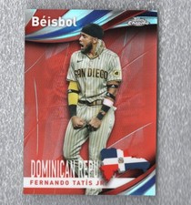 2022 Topps Chrome Update Fernando Tatis Jr. Beisbol Insert Orange Refractor /25