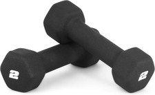 Neoprene Dumbbell Weight Set Pair   Non-Slip Hand Weights