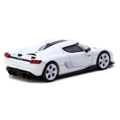 Tarmac Works 1:64 Koenigsegg CC850 With Trading Cards Pack White