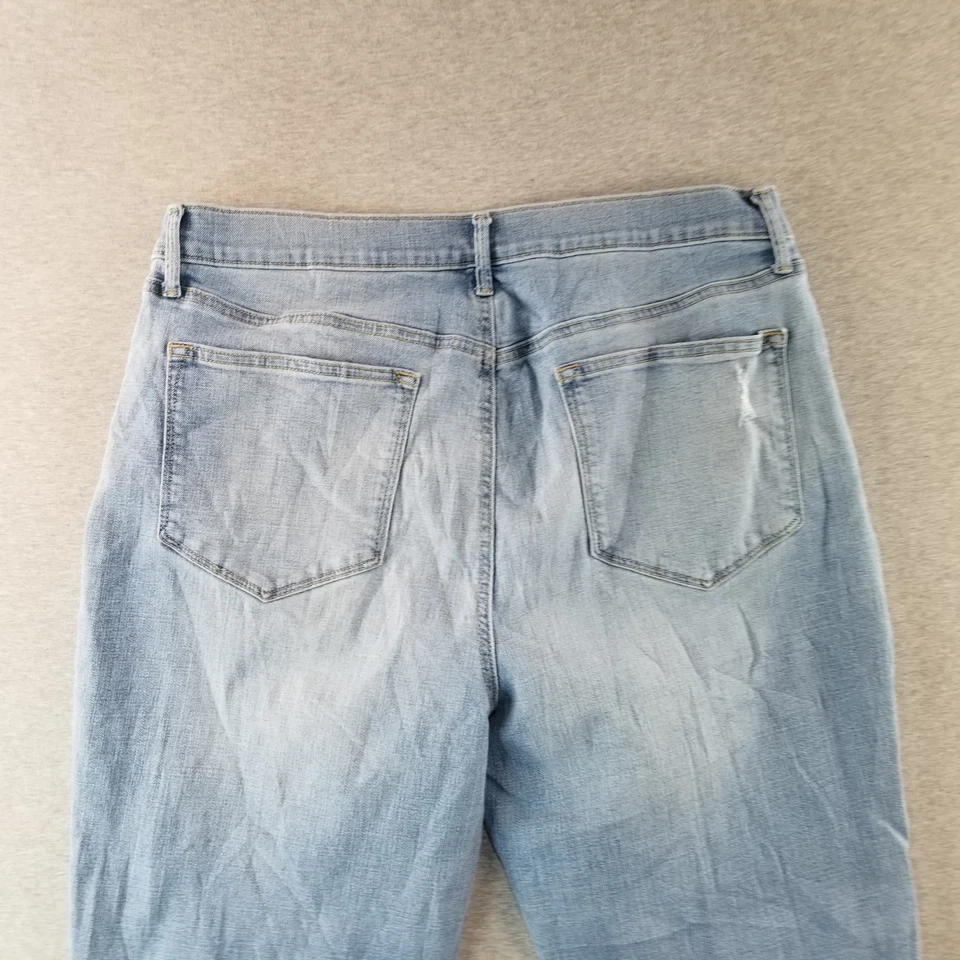 Sonoma Jeans Women's Sz 14 Boyfriend Light Wash Stretch Mat. Normcore Cute Nice - Image 4 of 4