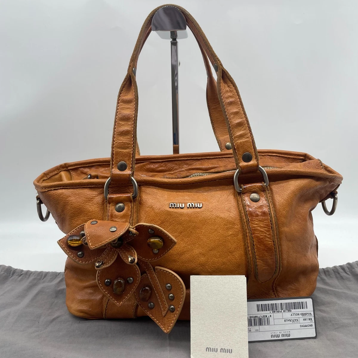 Zip Bags & Miu Miu Handbags for Women for sale | eBay